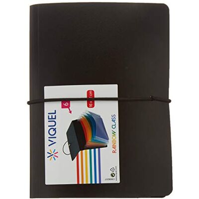Viquel Rainbow Class Trieur extensible 6 positions en plastique Mini format (16x12cm) Fermeture par élastique Pour transporter et organiser vos petits documents Viquel Rainbow Class Trieur extensible 6 positions en plastique Mini format (16x12cm) Fermeture par élastique Pour transporter et organiser vos petits documents