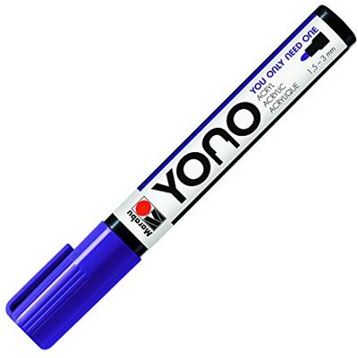 Marabu 12400103251 12400103251-YONO Marqueur Violet 251 Acrylique polyvalent avec pointe ogive japonaise, à base d'eau, résistant à la lumière et à l'eau pour presque tous les supports, 1,5-3 mm Marabu 12400103251 12400103251-YONO Marqueur Violet 251 Acrylique polyvalent avec pointe ogive japonaise, à base d'eau, résistant à la lumière et à l'eau pour presque tous les supports, 1,5-3 mm