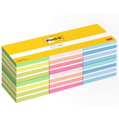 Post-it Cube De Feuilles , Couleurs Assorties, 76 mm x 76 mm, 450 Feuilles/Bloc, 6 Blocs/Pack Post-it Cube De Feuilles , Couleurs Assorties, 76 mm x 76 mm, 450 Feuilles/Bloc, 6 Blocs/Pack
