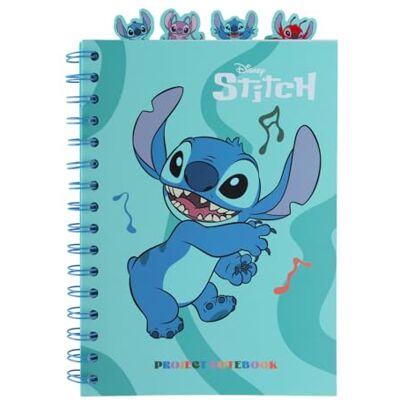 Grupo Erik Carnet de projet A5 avec 4 intercalaires – Papeterie Disney Stitch Carnet de notes A5 avec intercalaires, planificateur de projet Cadeaux Stitch, papeterie Disney Grupo Erik Carnet de projet A5 avec 4 intercalaires – Papeterie Disney Stitch Carnet de notes A5 avec intercalaires, planificateur de projet Cadeaux Stitch, papeterie Disney