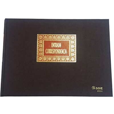 DOHE 9910 Livre registre, entrada correspondencia (en espagnol), folio Paysage DOHE 9910 Livre registre, entrada correspondencia (en espagnol), folio Paysage