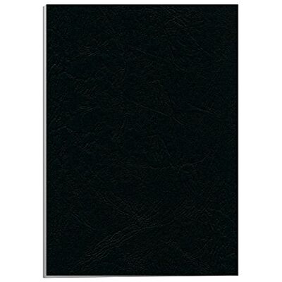 Fellowes 5373802 Delta Pack de 25 Couvertures de reliure Grain Cuir A4 Noir Fellowes 5373802 Delta Pack de 25 Couvertures de reliure Grain Cuir A4 Noir