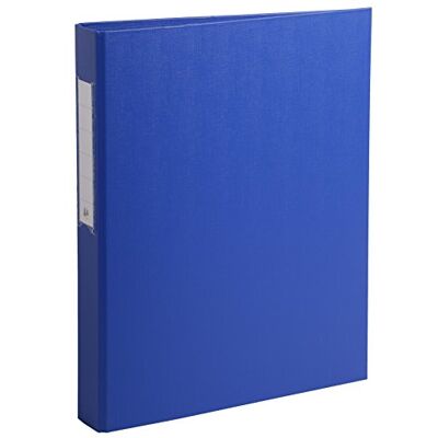 EXACOMPTA Classeur remborde polypropylene 2 anneaux ronds de 25mm sur 3eme de couverture EXACOMPTA Classeur remborde polypropylene 2 anneaux ronds de 25mm sur 3eme de couverture