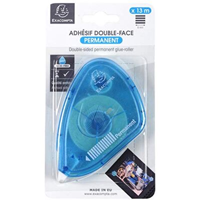 Exacompta 12996E Rouleau adhésif premium double face Exacompta 12996E Rouleau adhésif premium double face