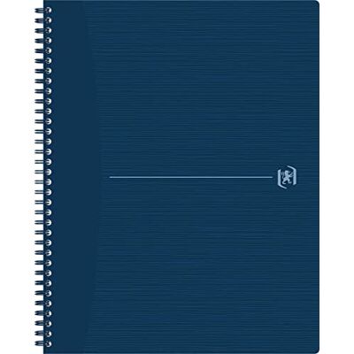 Oxford Spiralbuch Origins, DIN A4, Liniert, Blau 70 Blatt, Optik Papier, perforiert, ohne Lochung, 1 Stück (400150002) Marque Oxford Spiralbuch Origins, DIN A4, Liniert, Blau 70 Blatt, Optik Papier, perforiert, ohne Lochung, 1 Stück (400150002) Marque