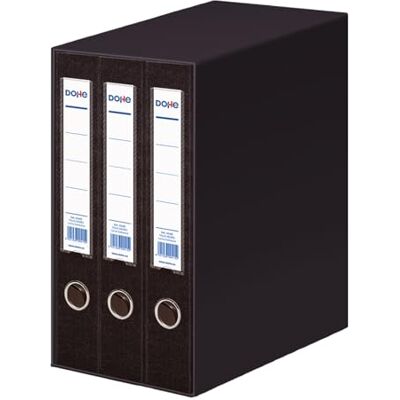 DOHE Module Archicolor 3 classeurs format feuillet noir DOHE Module Archicolor 3 classeurs format feuillet noir