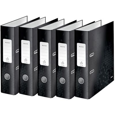 Leitz Coffret cadeau style 4 pièces avec classeur, perforateur, agrafeuse et cahier en cadeau de couleur bleu titane Leitz Coffret cadeau style 4 pièces avec classeur, perforateur, agrafeuse et cahier en cadeau de couleur bleu titane