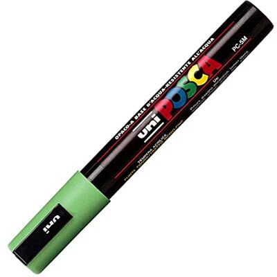 posca Marqueur Uni PC-5M Lot de 6 pièces, vert clair posca Marqueur Uni PC-5M Lot de 6 pièces, vert clair