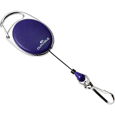 Durable Style Enrouleur pour Porte-badges Bleu foncé Durable Style Enrouleur pour Porte-badges Bleu foncé