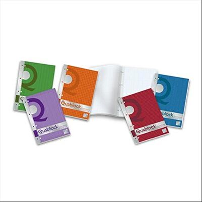 Pigna 8005235059283 Maxi A4 perforés collés à bloc ligne 1R Rayures Un ligne, multicolore, Pigna 8005235059283 Maxi A4 perforés collés à bloc ligne 1R Rayures Un ligne, multicolore,