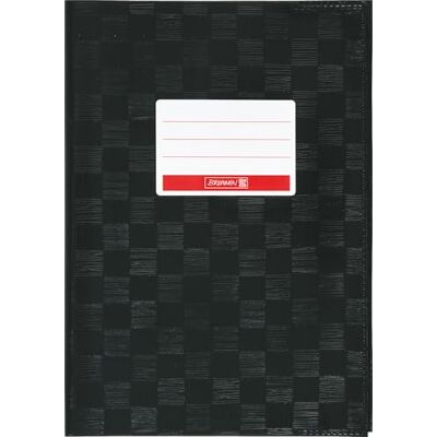 BRUNNEN Protège-cahier A5, noir BRUNNEN Protège-cahier A5, noir