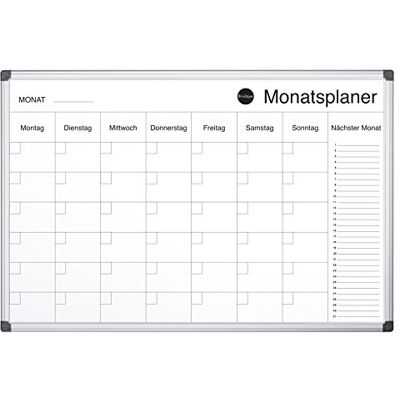 Bi-Office Maya Planificateur mensuel magnétique Bi-Office Maya Planificateur mensuel magnétique