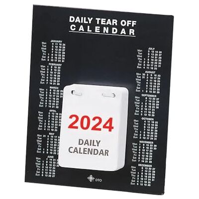 Generic Calendrier de bureau 2024 à détacher Generic Calendrier de bureau 2024 à détacher
