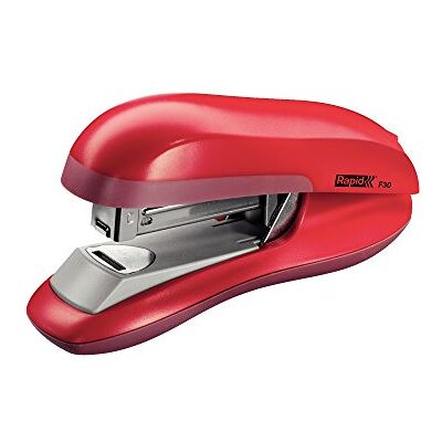 Rapid F30 platnietmachine, 30 vel, metalen tacker met platte hechting, rood Niet tot 30 vel, ruimtebesparende platte hechting, stevige metalen behuizing en antislipvoet voor de dagelijks gebruik. Rapid F30 platnietmachine, 30 vel, metalen tacker met platte hechting, rood Niet tot 30 vel, ruimtebesparende platte hechting, stevige metalen behuizing en antislipvoet voor de dagelijks gebruik.