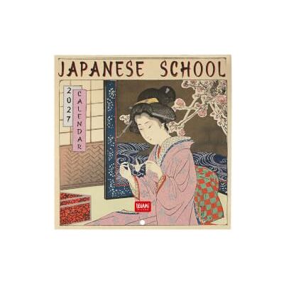 Legami Calendrier mural 2027, école japonaise, petit calendrier mural de 12 mois et planificateur annuel, en 6 langues, espace pour notes, signes du zodiaque, fêtes internationales, 18 x 18 cm Legami Calendrier mural 2027, école japonaise, petit calendrier mural de 12 mois et planificateur annuel, en 6 langues, espace pour notes, signes du zodiaque, fêtes internationales, 18 x 18 cm