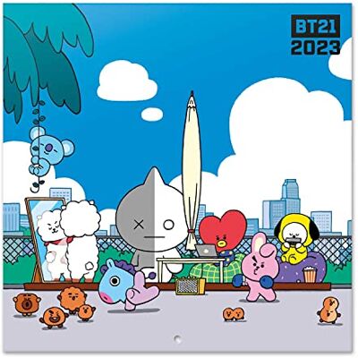 Grupo Erik Calendrier Mural 2023 BT21-12 Mois, 30x60cm, Avec 1 Poster Inclus, Sous Licence Officielle et Certifié FSC, Calendrier Mensuel en Français Janvier 2023 à Décembre 2023 CP23039 Grupo Erik Calendrier Mural 2023 BT21-12 Mois, 30x60cm, Avec 1 Poster Inclus, Sous Licence Officielle et Certifié FSC, Calendrier Mensuel en Français Janvier 2023 à Décembre 2023 CP23039