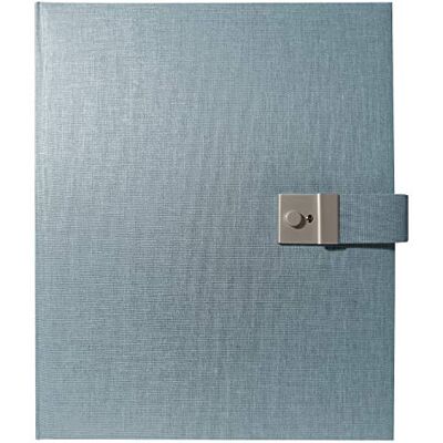 Goldbuch Summertime Trend 2 53607 Porte-documents extensible avec 5 pochettes transparentes Bleu gris 27,5 x 34 cm Goldbuch Summertime Trend 2 53607 Porte-documents extensible avec 5 pochettes transparentes Bleu gris 27,5 x 34 cm