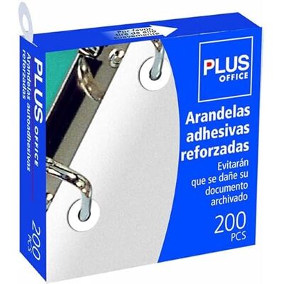 Plus Office Séparateurs de marque modèle RONDELES AUTOADHÉSIVE RENFORZAD.200UD Plus Office Séparateurs de marque modèle RONDELES AUTOADHÉSIVE RENFORZAD.200UD