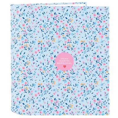 safta VMB PARAÍSO Classeur Folio 4 anneaux, idéal pour enfants de différents âges, confortable et polyvalent, qualité et résistance, 27 x 6 x 33 cm, Bleu clair/rose clair, M, Décontracté safta VMB PARAÍSO Classeur Folio 4 anneaux, idéal pour enfants de différents âges, confortable et polyvalent, qualité et résistance, 27 x 6 x 33 cm, Bleu clair/rose clair, M, Décontracté