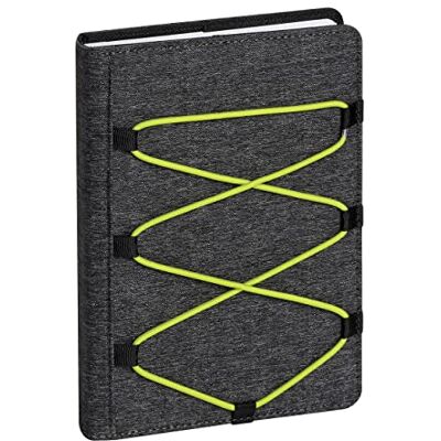 EXACOMPTA 180583E Agenda journalier Forum Stretch Couverutre amovible en matière synthétique élastique jaune fluo sur la couverture 12,5 cm x 17,5 cm Août 2022 à juillet 2023 EXACOMPTA 180583E Agenda journalier Forum Stretch Couverutre amovible en matière synthétique élastique jaune fluo sur la couverture 12,5 cm x 17,5 cm Août 2022 à juillet 2023