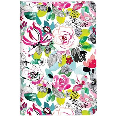 Clairefontaine 115550C Un Carnet Piqué motifs Floral/Tour Eiffel/Coeur 11x17 cm 96 Pages Lignées papier Blanc 90g Collection Blooming – 4 visuels, livraison aléatoire Clairefontaine 115550C Un Carnet Piqué motifs Floral/Tour Eiffel/Coeur 11x17 cm 96 Pages Lignées papier Blanc 90g Collection Blooming – 4 visuels, livraison aléatoire