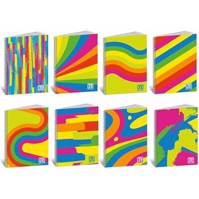 Blasetti Cahier de marque modèle SPIRALATO A4+ ONE COULEUR FANTAFLUO 1R FORATO 8129 Blasetti Cahier de marque modèle SPIRALATO A4+ ONE COULEUR FANTAFLUO 1R FORATO 8129