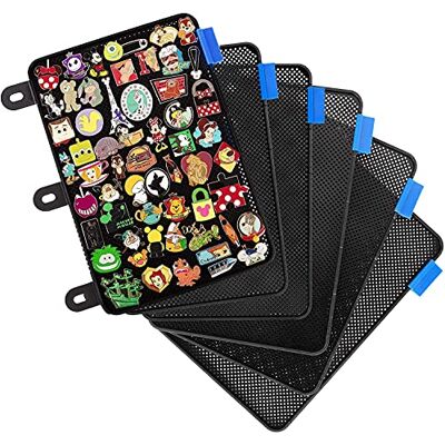 SCS Direct Lot de 6 pages de présentation en émail pour épingles, affichez et échangez vos épingles à collectionner Disney dans n'importe quel classeur à 3 anneaux – Les pages sont à plat avec broches et ne SCS Direct Lot de 6 pages de présentation en émail pour épingles, affichez et échangez vos épingles à collectionner Disney dans n'importe quel classeur à 3 anneaux – Les pages sont à plat avec broches et ne