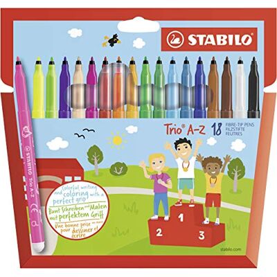 Feutre fin A–Z STABILO - Marqueur multicolore Feutre fin A–Z STABILO - Marqueur multicolore