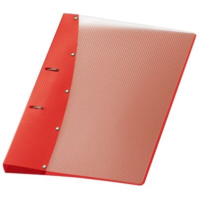 VELOFLEX 1141420 Classeur à anneaux Diamond, classeur 2 anneaux, DIN A4, mécanisme 20 mm, PP-plastique, rouge, 1 pièce VELOFLEX 1141420 Classeur à anneaux Diamond, classeur 2 anneaux, DIN A4, mécanisme 20 mm, PP-plastique, rouge, 1 pièce