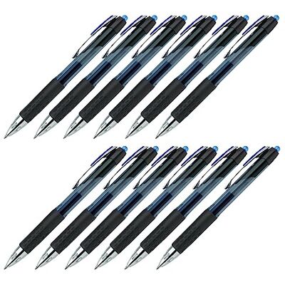 Faber-Castell uni-ball Signo UMN-207 205059 Lot de 12 stylos à encre gel Bleu 0,4 mm Faber-Castell uni-ball Signo UMN-207 205059 Lot de 12 stylos à encre gel Bleu 0,4 mm