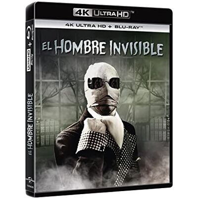 Dunlop El hombre invisible (4K UHD+BD) BD Dunlop El hombre invisible (4K UHD+BD) BD
