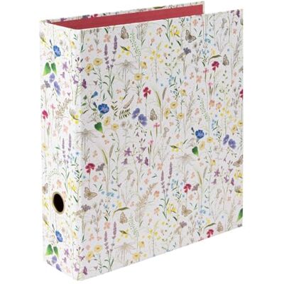Goldbuch 33 574 Summer Meadow Classeur avec couverture en impression artistique, motif de fleurs sauvages et gaufrage doré, classeur à levier en métal, classeur à levier en métal, classeur debout Goldbuch 33 574 Summer Meadow Classeur avec couverture en impression artistique, motif de fleurs sauvages et gaufrage doré, classeur à levier en métal, classeur à levier en métal, classeur debout