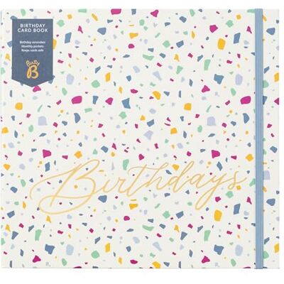Busy B Flecks Livre de Cartes d'Anniversaire - Livre de Cartes Busy B Flecks Livre de Cartes d'Anniversaire - Livre de Cartes