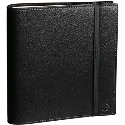 QUO VADIS Collection : TIME&LIFE Medium avec élastique Agenda civil Semainier Format : 16x16cm Coloris : Noir Année : 2024 QUO VADIS Collection : TIME&LIFE Medium avec élastique Agenda civil Semainier Format : 16x16cm Coloris : Noir Année : 2024