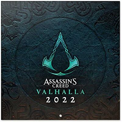 Grupo Erik Assassins Creed Calendrier mural 2022 2022 Grand format pour 12 mois avec poster cadeau Grupo Erik Assassins Creed Calendrier mural 2022 2022 Grand format pour 12 mois avec poster cadeau