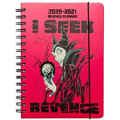 Grupo Erik ERIK Agenda scolaire 2020/2021 A5 semainier Disney méchants annuel 14,8 x 21 cm Grupo Erik ERIK Agenda scolaire 2020/2021 A5 semainier Disney méchants annuel 14,8 x 21 cm