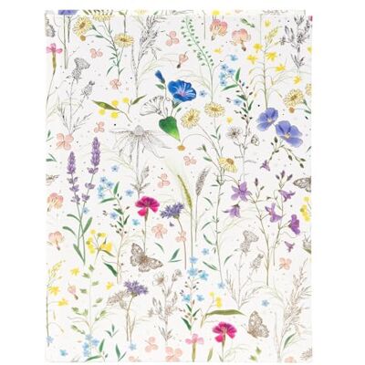 Goldbuch 64 574 Summer Meadow Carnet de notes A5 Couverture rigide Motif fleurs sauvages 200 pages blanches Papier 100 g/m² Pour l'école et le bureau 15 x 22 x 2 cm Blanc Goldbuch 64 574 Summer Meadow Carnet de notes A5 Couverture rigide Motif fleurs sauvages 200 pages blanches Papier 100 g/m² Pour l'école et le bureau 15 x 22 x 2 cm Blanc