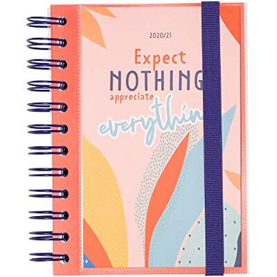 Grupo Erik Agenda scolaire 2020/2021, 11 mois, 11,4 x 16 cm Amelie, Tropical Collection Grupo Erik Agenda scolaire 2020/2021, 11 mois, 11,4 x 16 cm Amelie, Tropical Collection