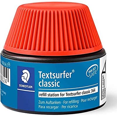 Staedtler Textsurfer Classic 488 64 Flacon Recharge 30 Ml Pour Surligneur 364 Rouge Staedtler Textsurfer Classic 488 64 Flacon Recharge 30 Ml Pour Surligneur 364 Rouge