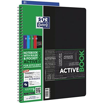 Hamelin Oxford Etudiant Cahier à spirales connecté SOS Notes 210 x 297 mm 160 pages Coloris Aléatoire Hamelin Oxford Etudiant Cahier à spirales connecté SOS Notes 210 x 297 mm 160 pages Coloris Aléatoire