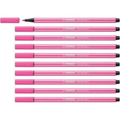 Stabilo Pen 68 Rose Feutre - Feutre Stabilo Pen 68 Rose Feutre - Feutre