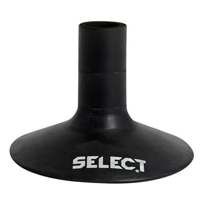 SELECT Sélectionnez Bases de Caoutchouc pour Soccer Coaching clés (Lot de 6), Noir SELECT Sélectionnez Bases de Caoutchouc pour Soccer Coaching clés (Lot de 6), Noir