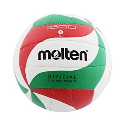 Molten V5M1500, blanc/vert/rouge noir/noir/gris foncé Molten V5M1500, blanc/vert/rouge noir/noir/gris foncé