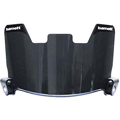 BARNETT Visière noire pour casque de football et de crosse BARNETT Visière noire pour casque de football et de crosse