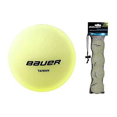 Bauer Hockey -Glow in The Dark-4 Pack Ball Bauer Hockey -Glow in The Dark-4 Pack Ball