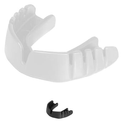 Opro UFC – Protège-dents de niveau instantané – Protection rapide pour le rugby, le hockey, la crosse, le MMA, la boxe, le karaté, le jiu jitsu et le BJJ, avec étui de protection (UFC blanc, Opro UFC – Protège-dents de niveau instantané – Protection rapide pour le rugby, le hockey, la crosse, le MMA, la boxe, le karaté, le jiu jitsu et le BJJ, avec étui de protection (UFC blanc,