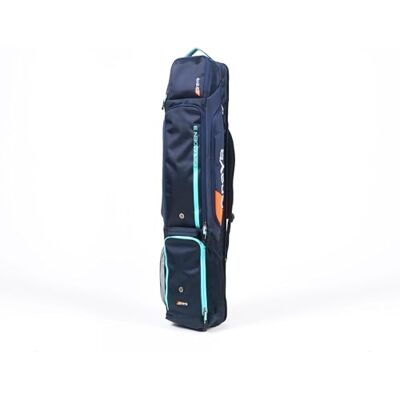 GRAYS Sac Sticks Hockey Herbe Delta Gen3 Kitbag, Navy/Aqua GRAYS Sac Sticks Hockey Herbe Delta Gen3 Kitbag, Navy/Aqua