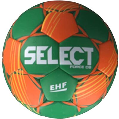 SELECT Force DB V22 Green/Orange Ballon DE Handball (Taille 2) SELECT Force DB V22 Green/Orange Ballon DE Handball (Taille 2)