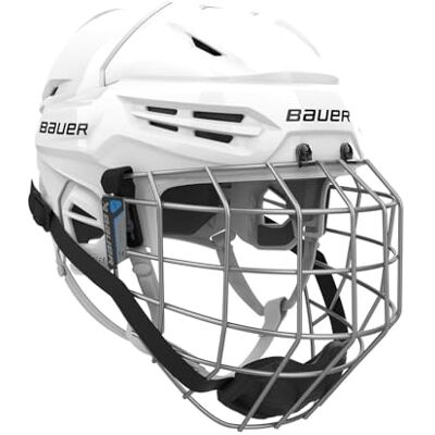 Bauer Re-Akt 55 Combo Senior Casque de hockey sur glace Noir Bauer Re-Akt 55 Combo Senior Casque de hockey sur glace Noir