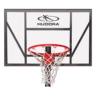 HUDORA Panier de basket sur pied Competition Pro Panier de Basketball sur pied réglable en hauteur pour enfants/ados & adultes Pour l'extérieur Support mobile avec des roulettes HUDORA Panier de basket sur pied Competition Pro Panier de Basketball sur pied réglable en hauteur pour enfants/ados & adultes Pour l'extérieur Support mobile avec des roulettes